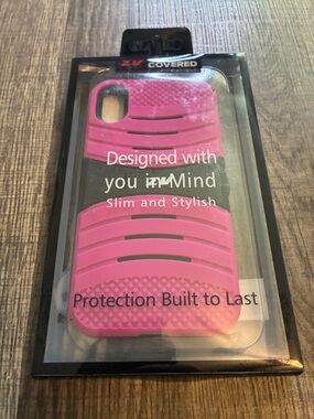 Slim Textured Pink Phone Case for Everyday Protection